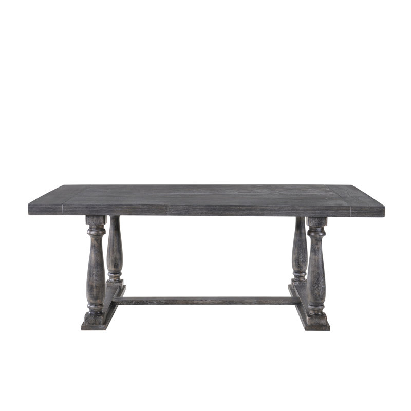Table de salle à manger Bernard, Gris