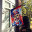 Drapeau patriotique de la maison américaine-112698706