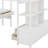 Loft Bed With Built-In Desk With Two Drawers, And Storage Shelves And Drawers-220550695