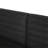 Black 3 Seater With Aluminum Frame And Protected Cushions Couch Stable Water- Upholstery,