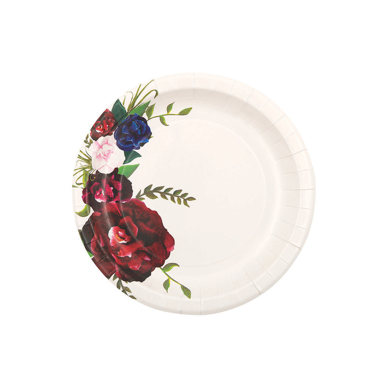 Disposable Paper Dessert Plate