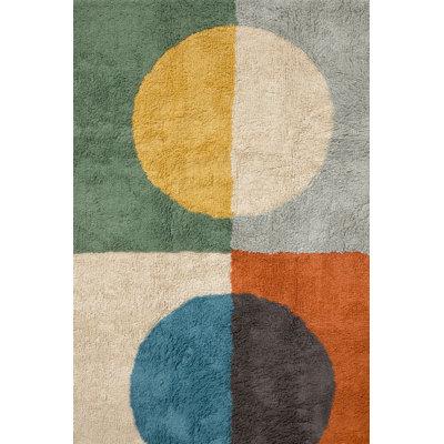 Lentille lavable illusion pour tapis