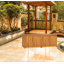 Rosalind Wheeler Croyl 150cm W 270L Water Resistant Teak Solid Wood Deck Box in Brown