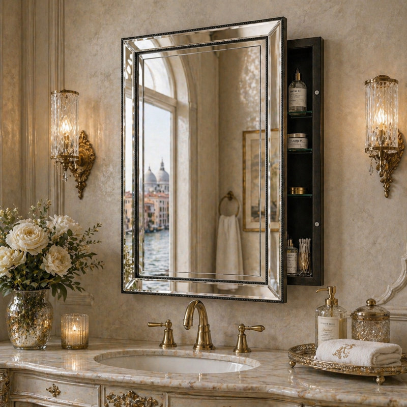 Miroir Nahun, L 22 po x H 30 po