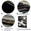 Clés de piano noires et blanches à la sérénité - décoration murale piano-262086255-262086258