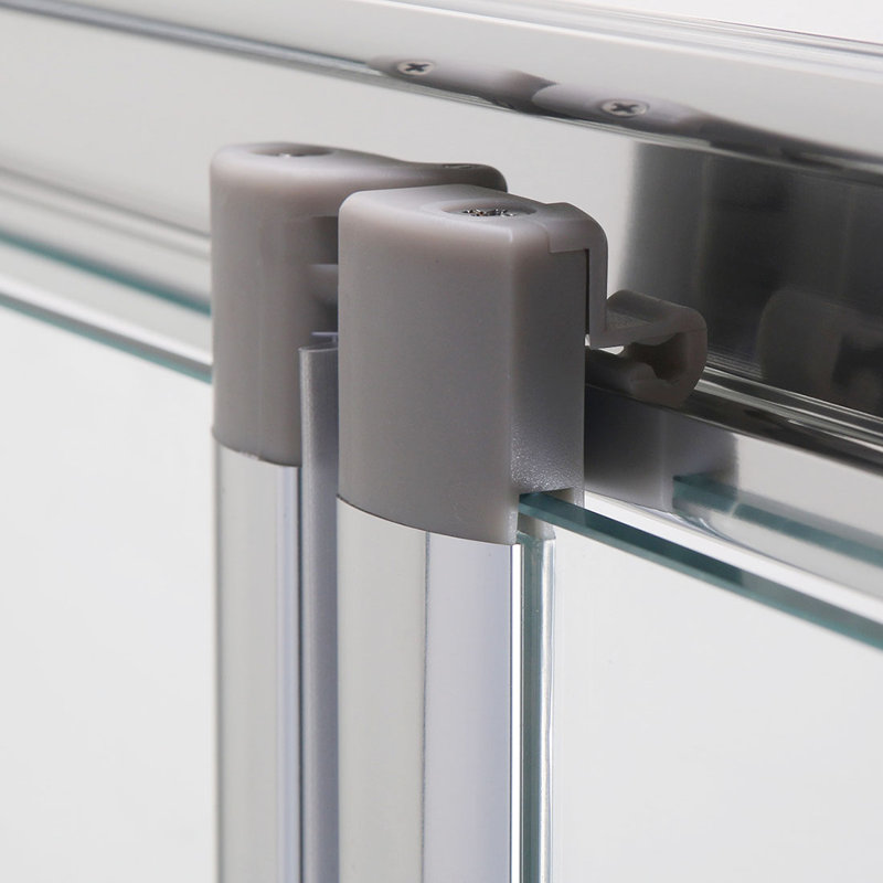 Birkdale Offset Quadrant Regular Shower Enclosure, 185cm H x 90cm W x 120cm D