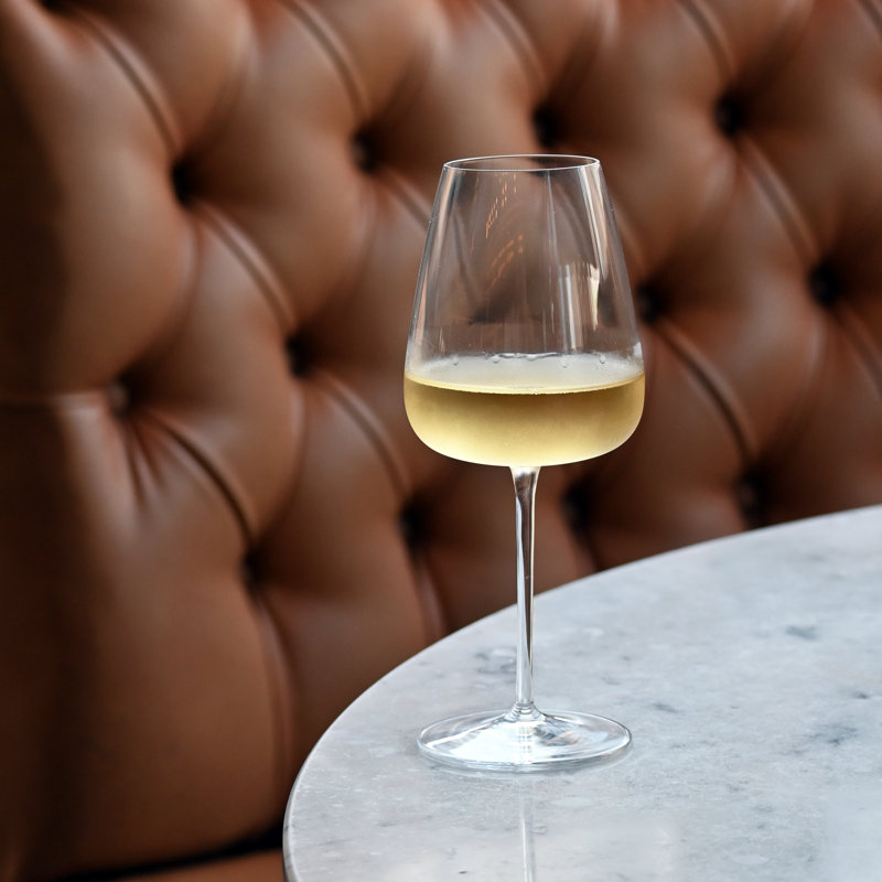 Luigi Bormioli Talismano 15.25 oz Chardonnay White Wine Glasses, 15.25 fl oz