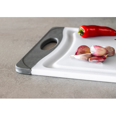 MasterClass Set of 3 Anti-Microbial Non-Slip Chopping Boards, Small, Medium and Large