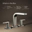 Parallel™Widespread Bathroom Faucet, 3-Hole Two Lever Handle Bathroom Sink Faucet, 1.2 GPM-597307255-564840882