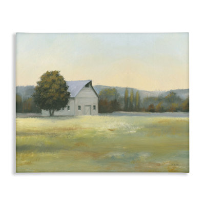 Peinture de campagne à la campagne sur bois par James Wiens, peinture