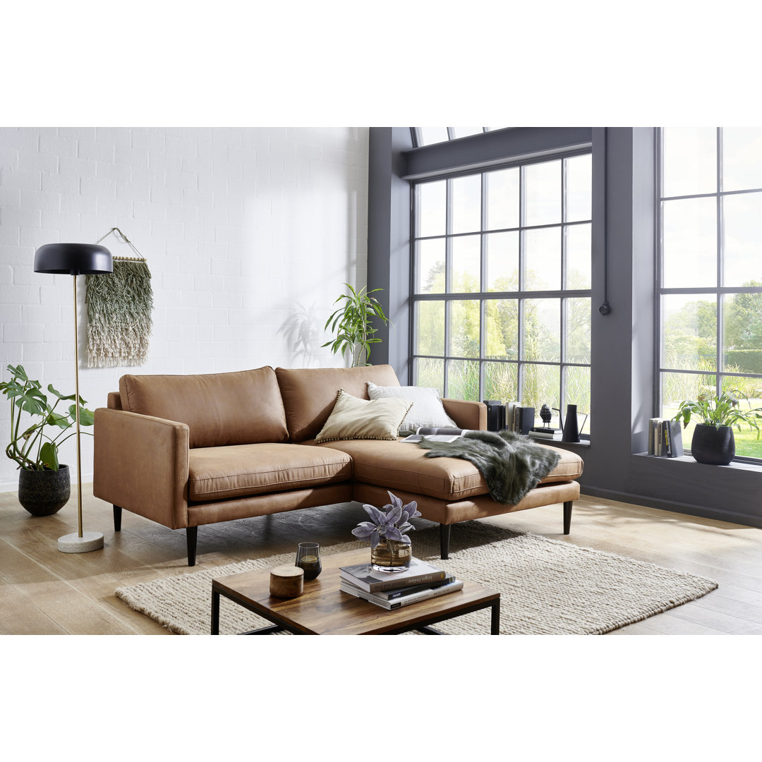 Madteos Kleines Ecksofa mit Chaiselongue