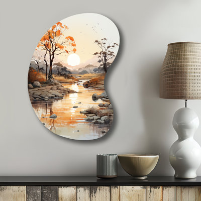 Grigorios - Africa Boom Shape Irregular Metal Wall Decor