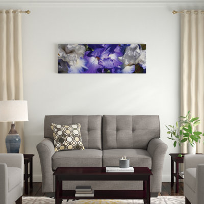 " Close-up Of Iris And Blue Flowers II " by Panoramic Images