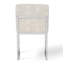 Frozen Fabric Upholstered Side Chair