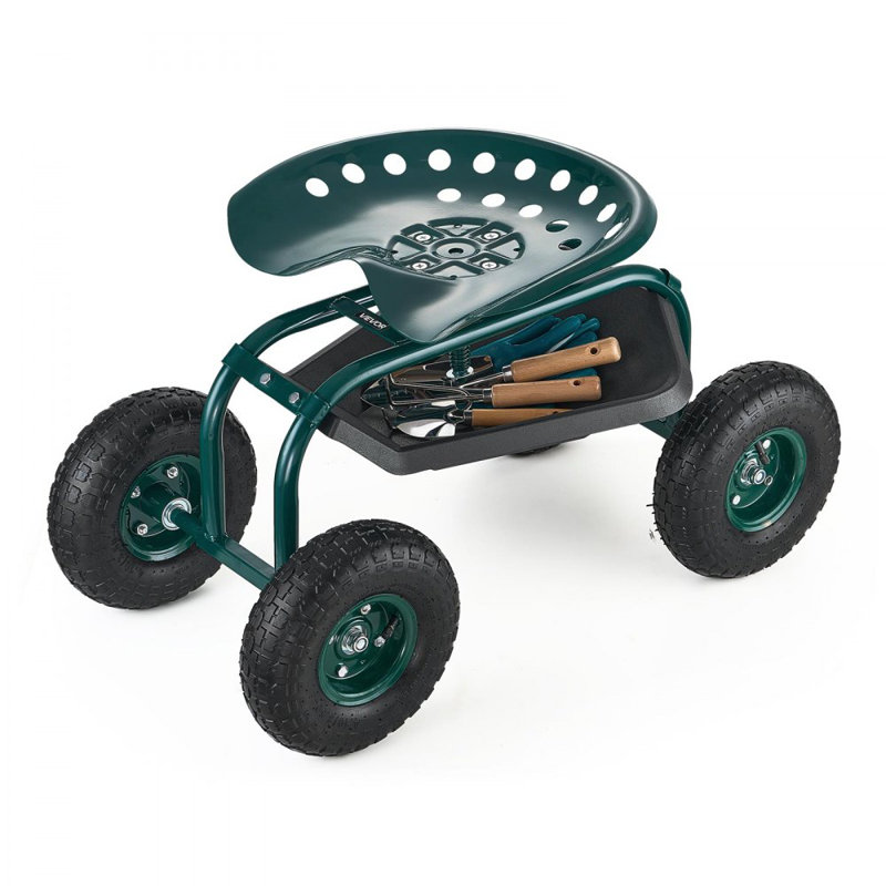 VEVOR Rolling Garden Seat