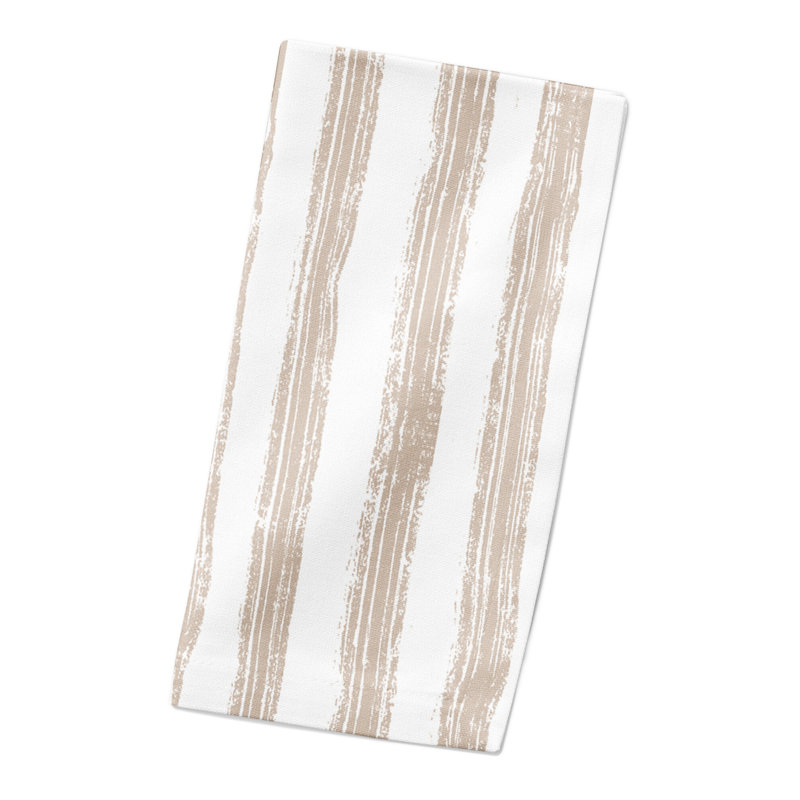 Atreyu Cotton Striped Square Napkin