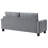 Dixon Grey Upholstered Sofa