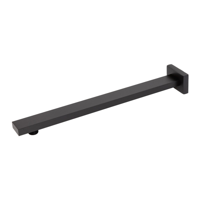 Kubista Shower Arm, Matte Black