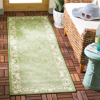 Tapis extérieur géométrique / gris Arneshia