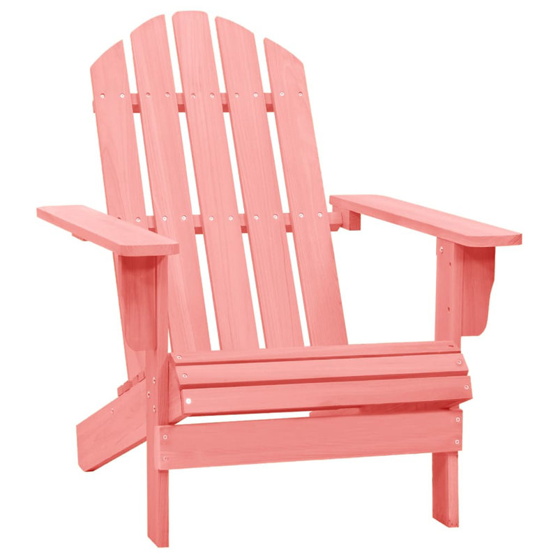 Tackett Outdoor Single Sun Lounger, Pink