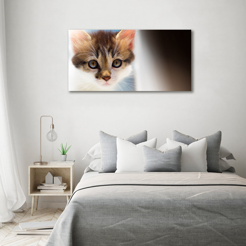 Small Cat - Wrapped Canvas Print