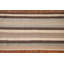 Tapis décoratif rayé en laine Kilim 3 x 5
