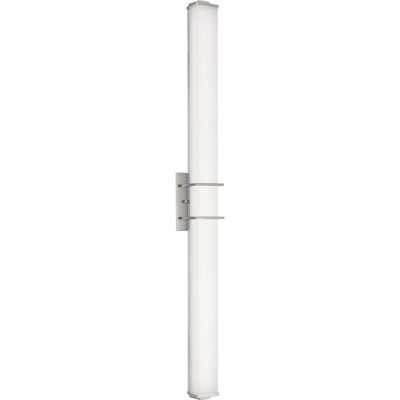 Meuble-lavaboe 1 lumière à del en nickel brossé à luminosité Deerwood