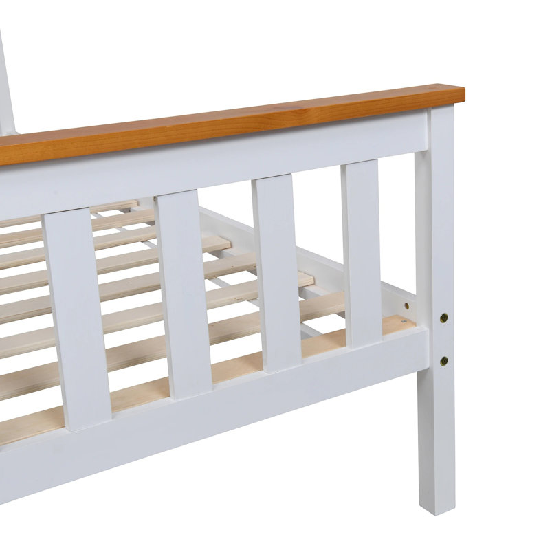 Gatling Bed, Double (4'6), White Oak