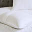 Housse de couette en coton blanc et coton