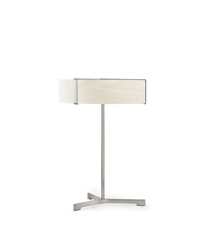 Thesis LED Table Lamp, Ivory White, Matte Black