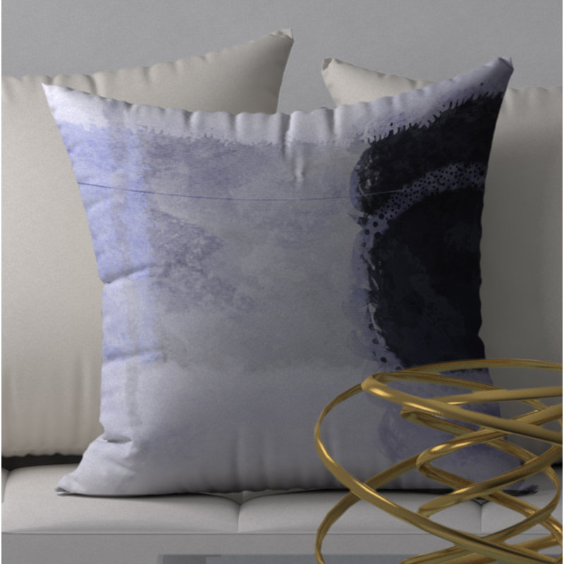 Housse de coussin décorative carrée attrayante, 18" x 18"