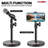 5 Core Mic Stand 3 in 1 Desktop Microphone Stands Adjustable Table Microfono Holder w Phone Clamp