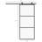 36'' x 84'' Hollow Glass without Installation Hardware Kit Barn Door
