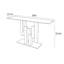 Console simple de style italien