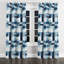 Rideaux Patchwork pour chambre à coucher - Rideau à œillets Coastal Bander - 1 panneau-917143999-917143998