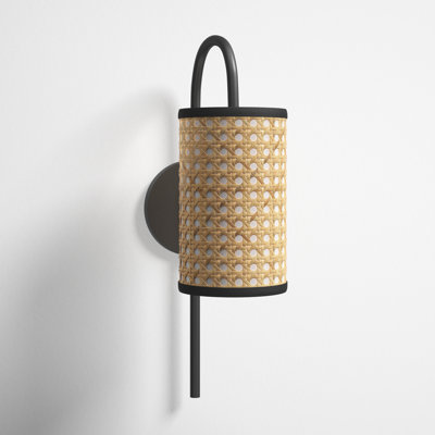 Canela Single Light Steel Dimmable Wallchiere