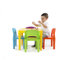 Ensemble de table d'écriture et de chaises pour enfants 5 pièces Adiline-36828997