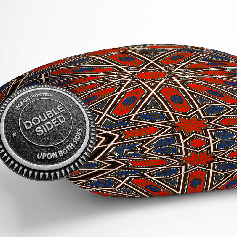 Square Throw Cushion, 40cm H x 40cm W x 15cm D