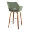 Tabouret de bar à hauteur fixe avec pivot-1021308681