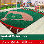 Tapis décoratif KidCarpet.com en forme de stade de baseball, rectangle de 122 x 183 cm-1730196984