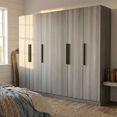 Brijesh 94.4'' Manufactured Wood Armoire