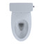 Drake® Two-Piece Elongated Dual Flush 1.28 and 0.8 GPF Universal Height Dynamax Tornado Flush® Toilet For 10 Inch Rough-In With CEFIONTET®, Toilet Seat, Wax Ring and Toilet Mounting Bolts-170337473-170337479