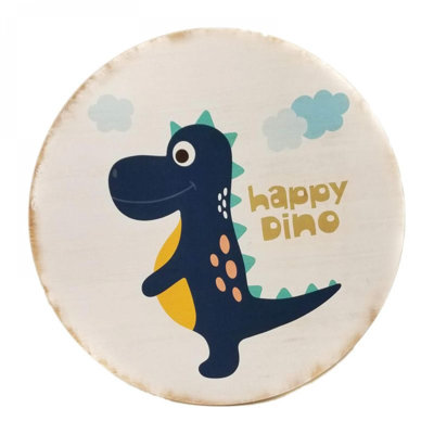 Happy Dino - plaque de dinosaure