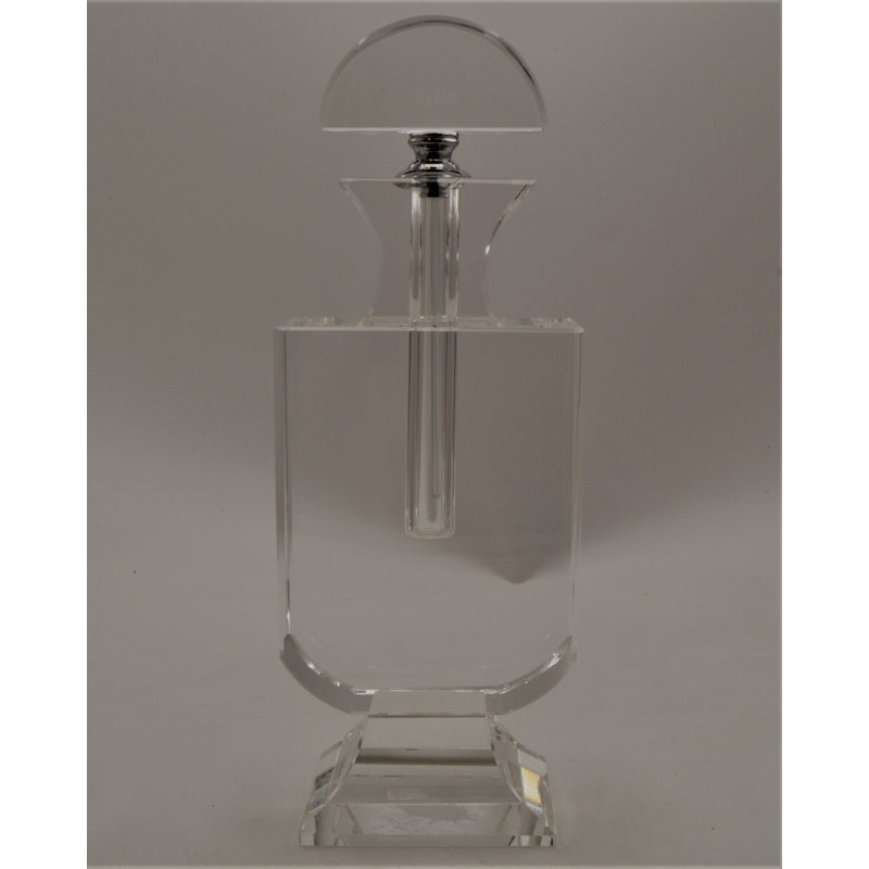 Handmade Crystal Decorative Bottle, Clear