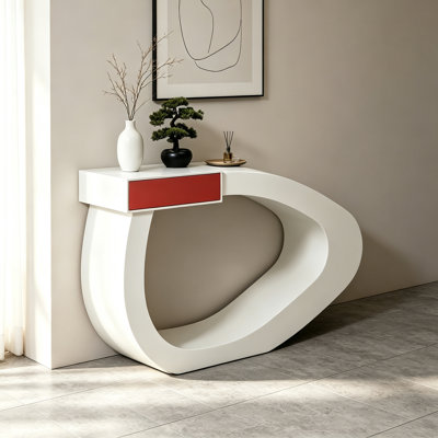 Console moderne et créative en bois