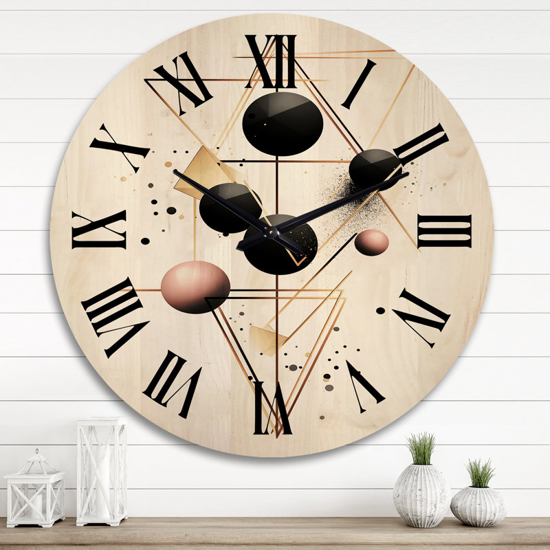 Horloge murale Enigma Boho Chic, Très grand