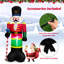 Soldat de casse-noisette, sacs de sable gonflables