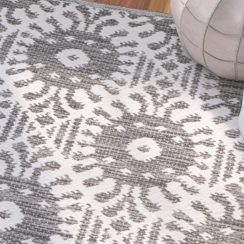 Tapis géométrique tissé à la main Clemence, Tapis de couloir 2 pi 3 po x 7 pi