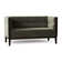 Dyson 58" Tuxedo Arm Loveseat