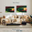 «Nighthawks Inspired African American», reproduction sur toile-1726979825